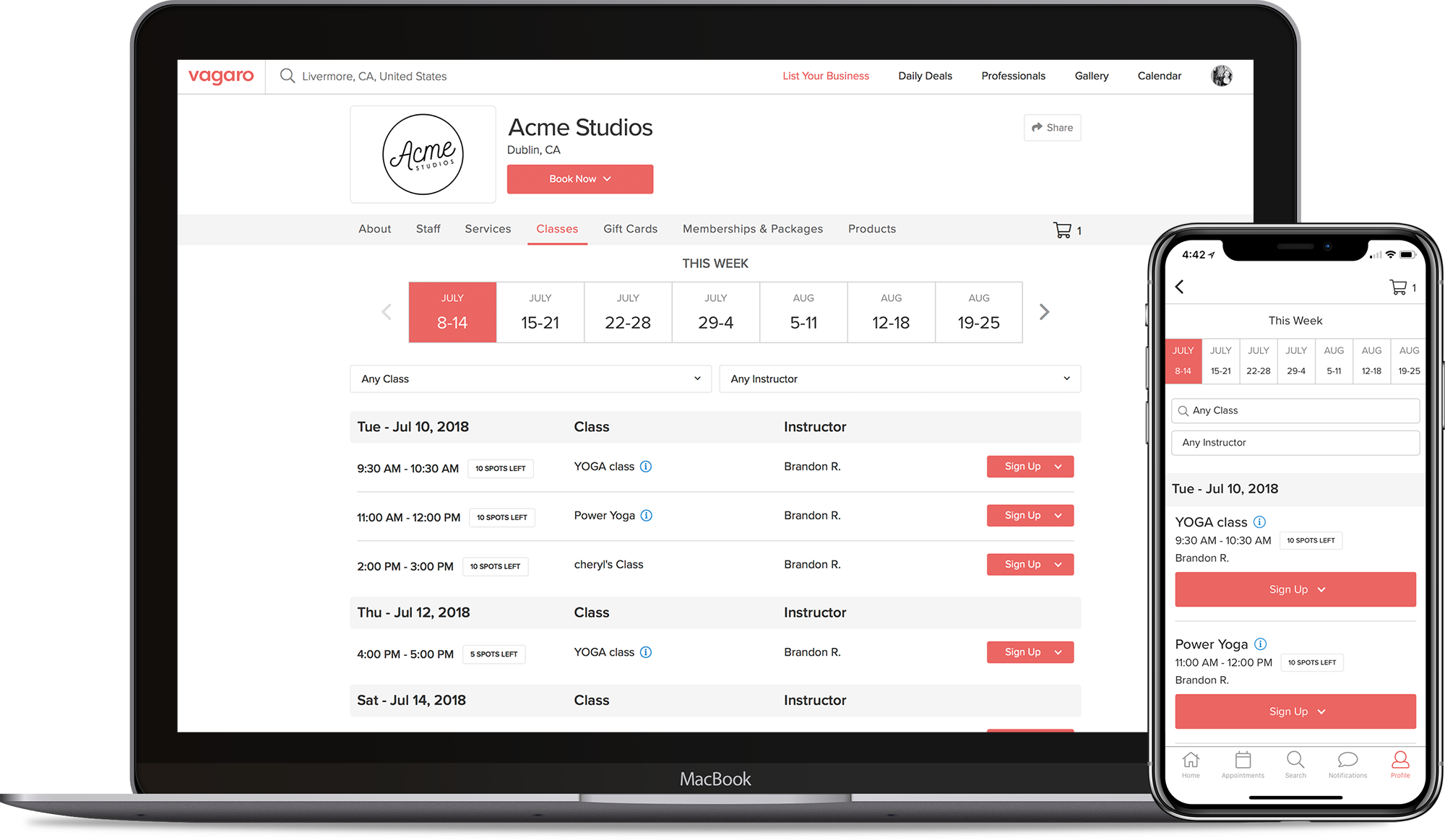 Vagaro Online Booking 24/7