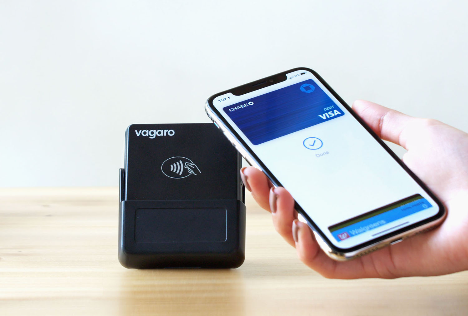 Personal trainer paid with Apple Pay 