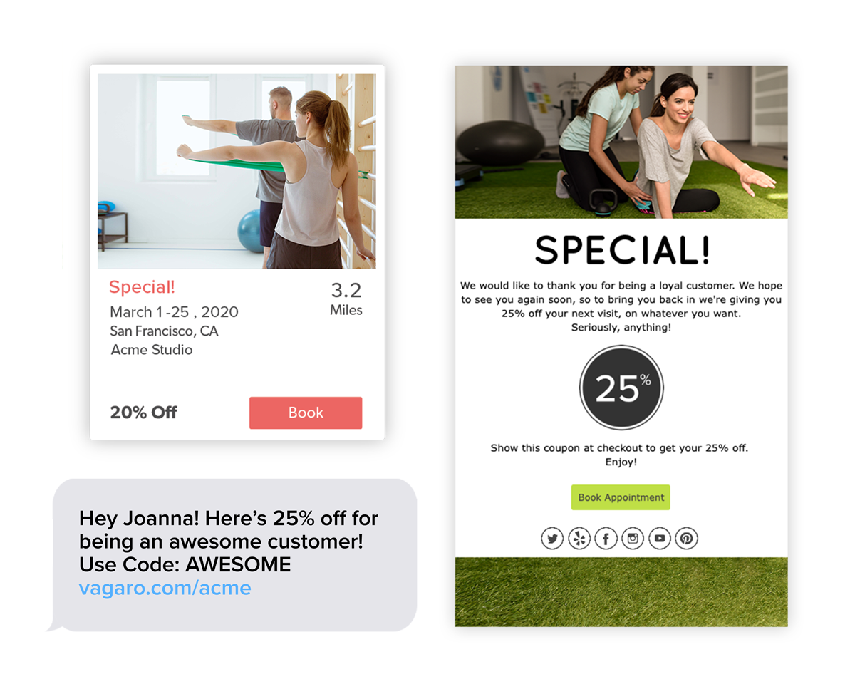 Visual of Physical Therapy Marketing Promotions