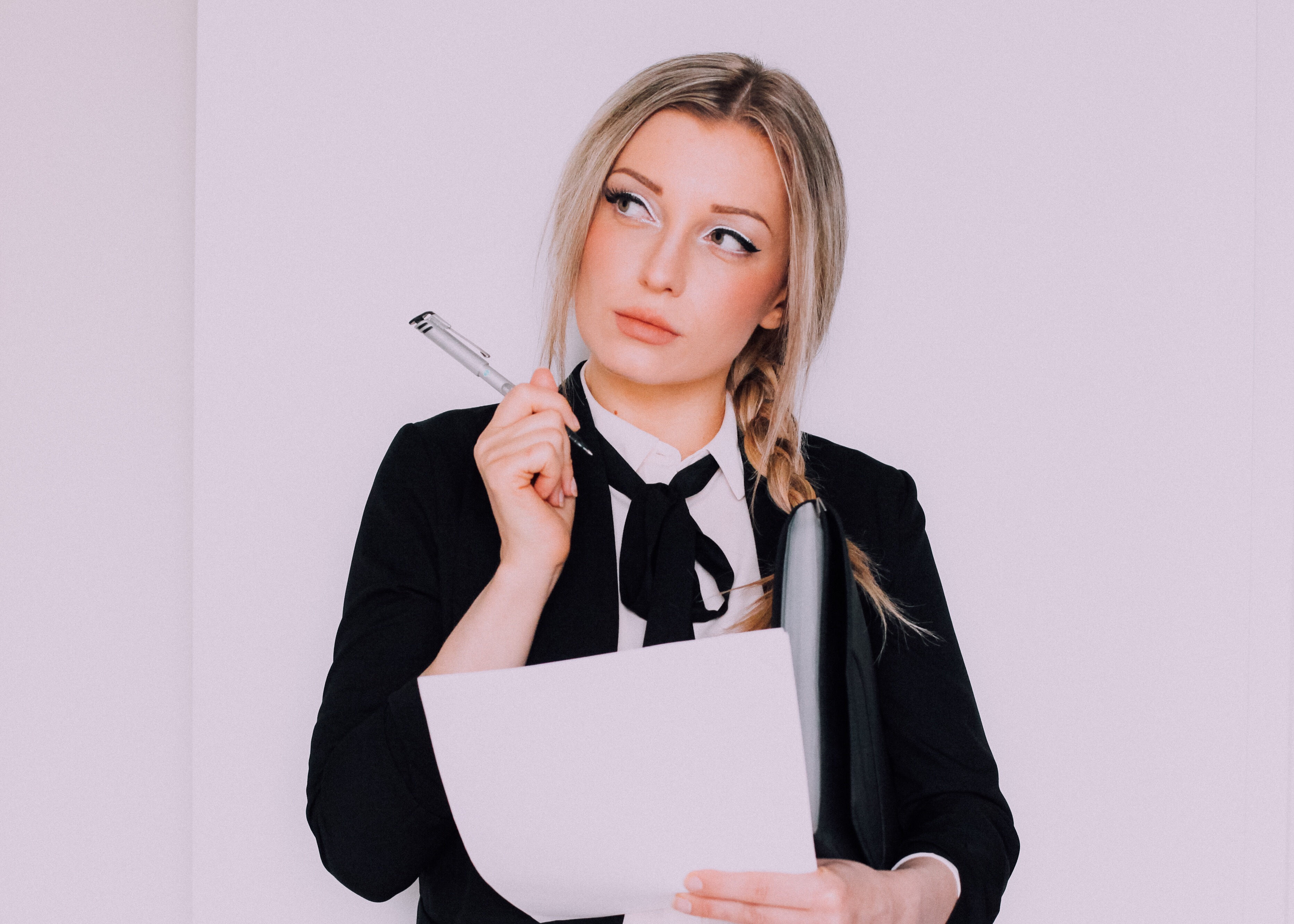 Business professional considers new career